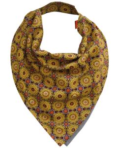 Bavoir Bandana Ocre Jaune