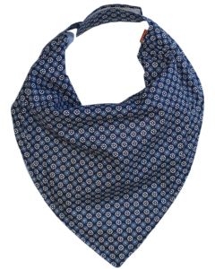 Bavoir Bandana FLOCON BLEU
