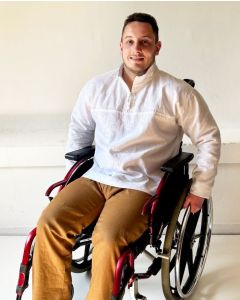 CHEMISE/SWEAT EN LIN ESPRIT CÉRÉMONIE